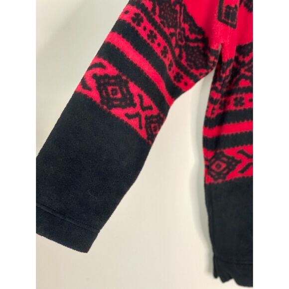 Catalina Fleece Pullover Women's Medium-Large with pockets Southwestern Boho h12 - Picture 4 of 12